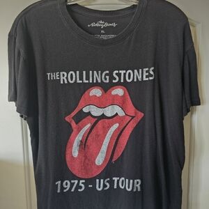 The Rolling Stones Women's Short Sleeve Cotton Graphic Tee Size XL